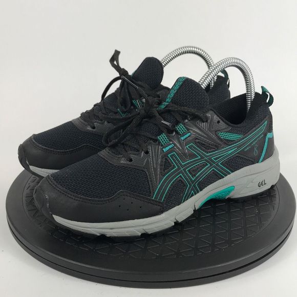Asics Shoes - Asics Gel-Venture 8 Black Trail Running Shoes 1012B230 Women’s Size 6.5